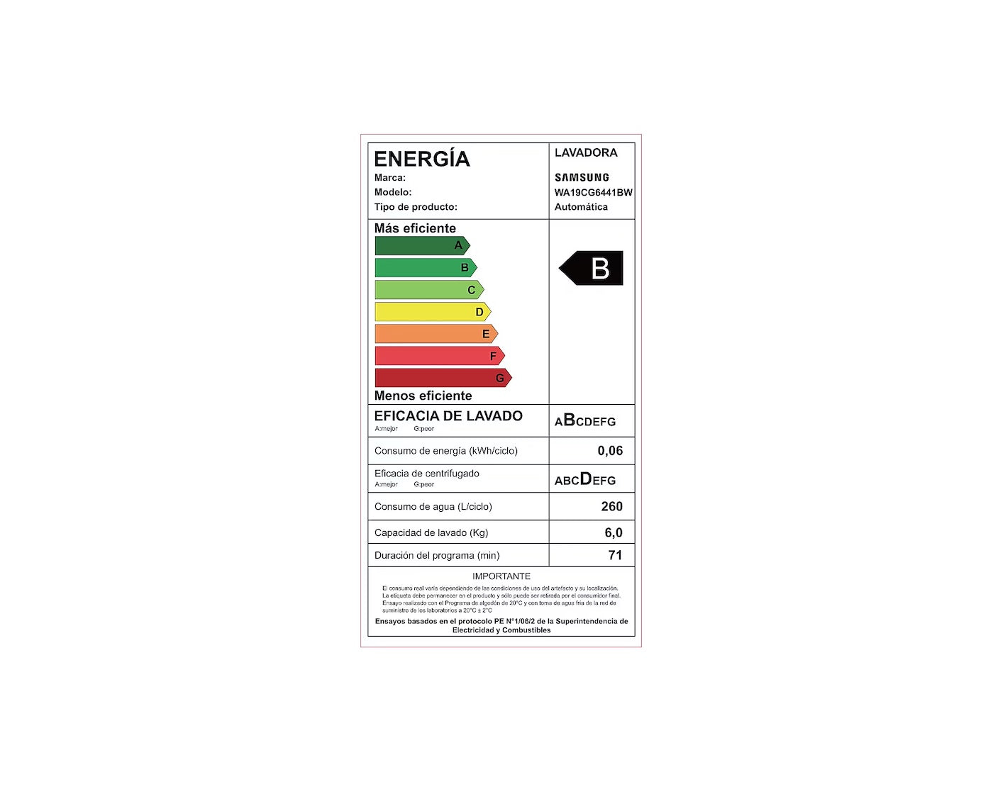 Lavadora Samsung 19kg Blanca Ecobubble OPENBOX