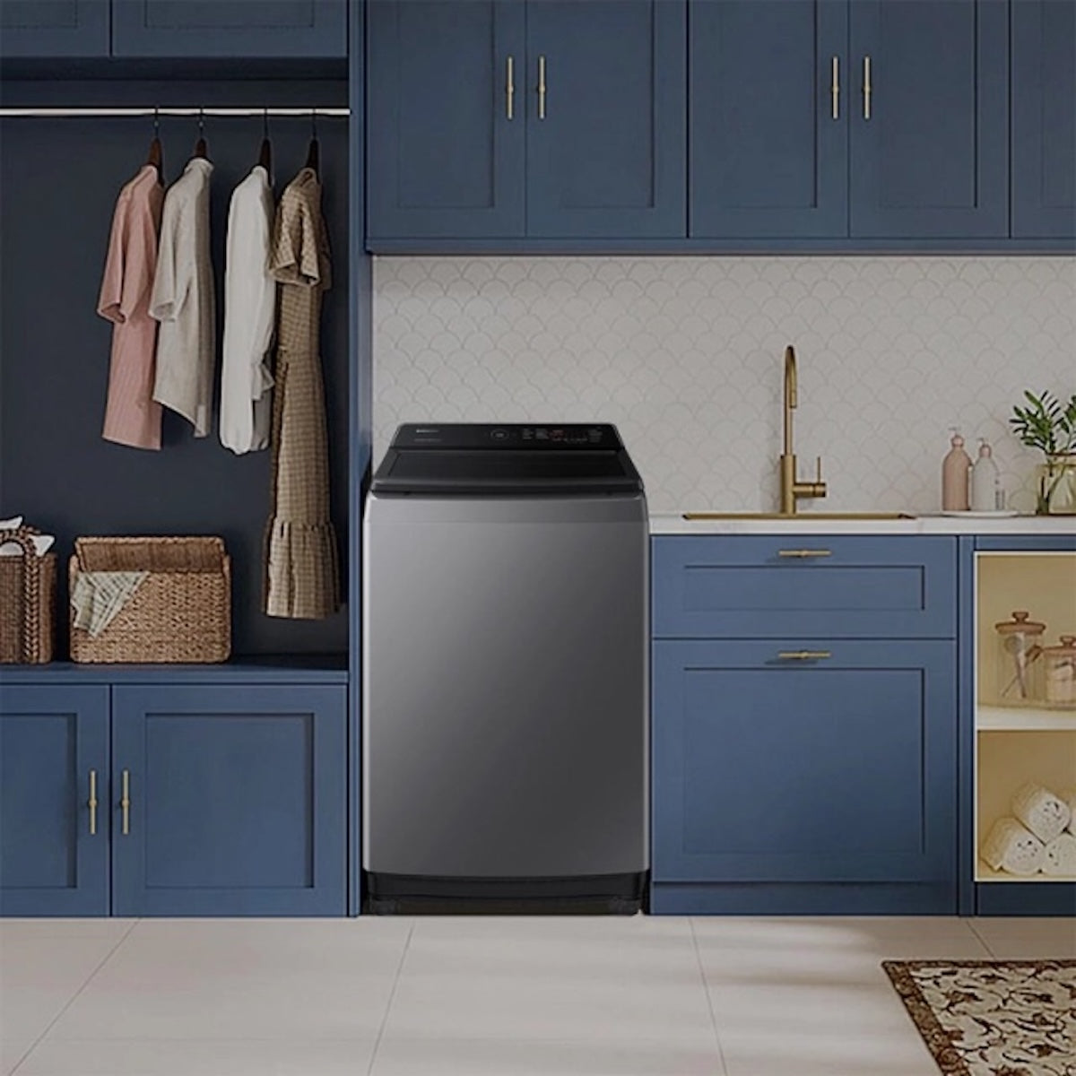 Lavadora Samsung 19 kg Carga Superior Eco Bubble - Open Box