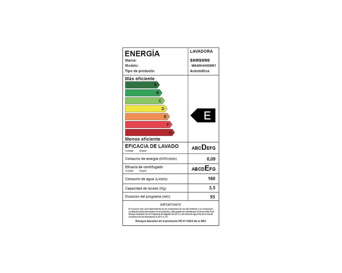 Lavadora Carga Superior 9 kg Digital Inverter - Open Box