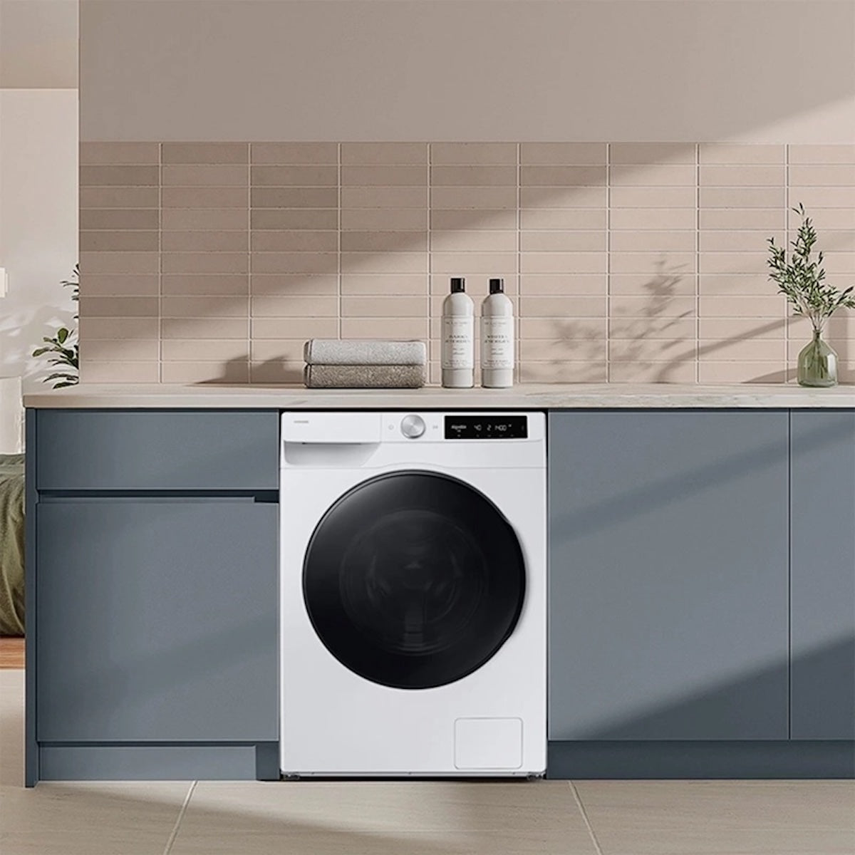 Lavadora Secadora Samsung WD12FG6B34BEZS 12/8 Kg AI - Caja Reciclada