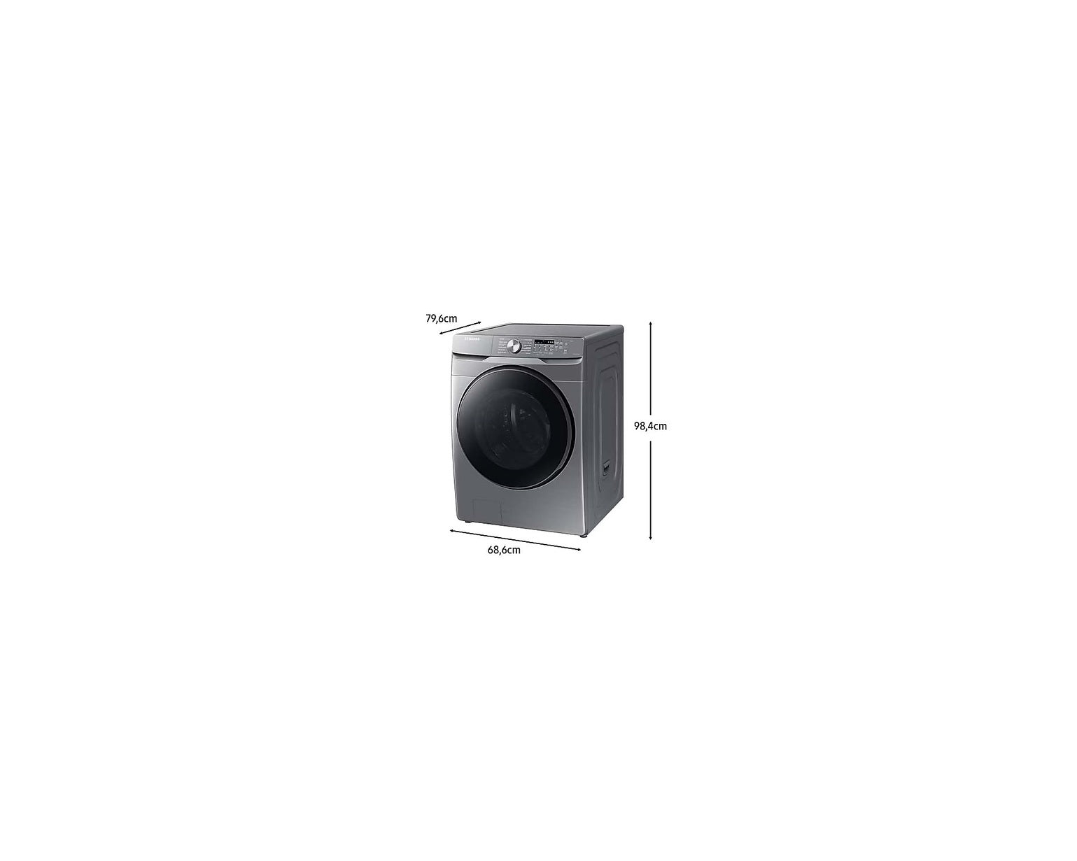 Lavadora Secadora Carga Frontal 18 kg Digital Inverter WD18T
