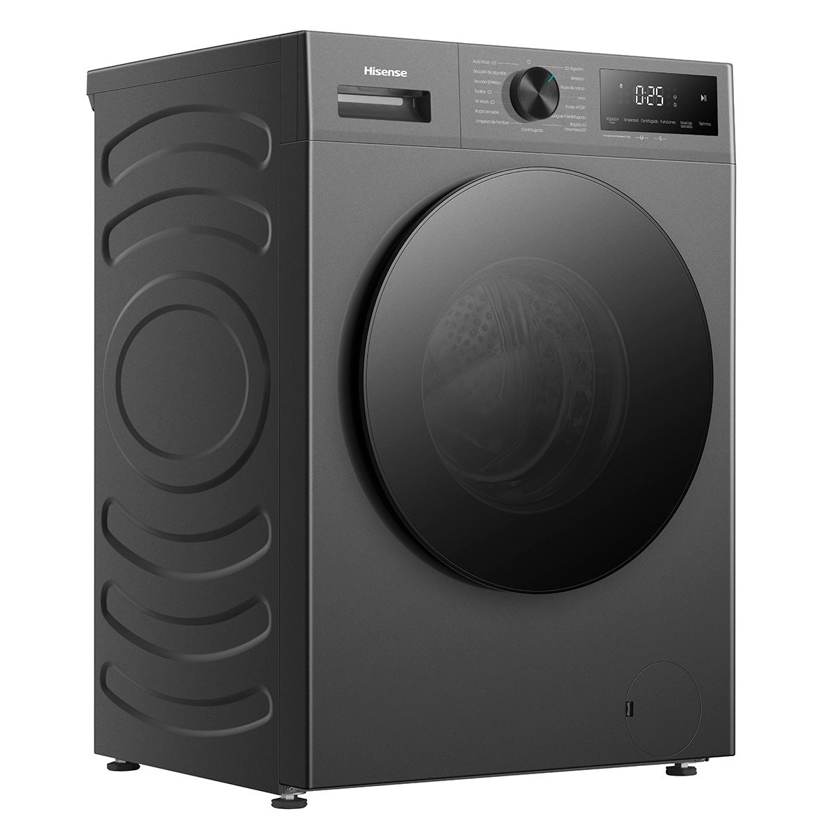 Lavadora-Secadora Hisense WD1I1041BT 10/6 kg Titanium