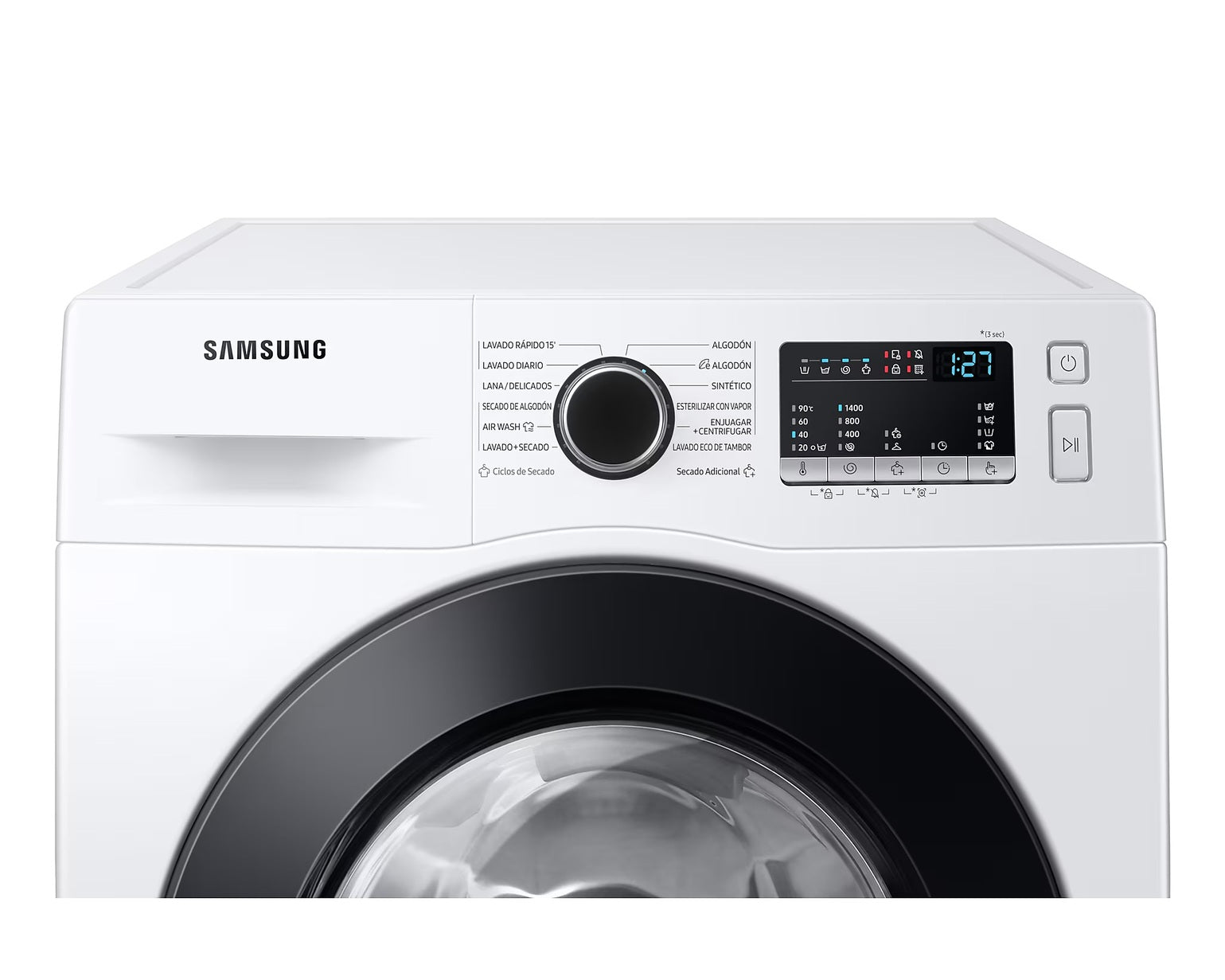Lavadora Secadora Carga Frontal 9 kg Digital Inverter