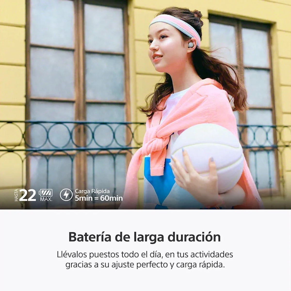 Audífonos Sony WF-C510 Blanco True Wireless Bluetooth