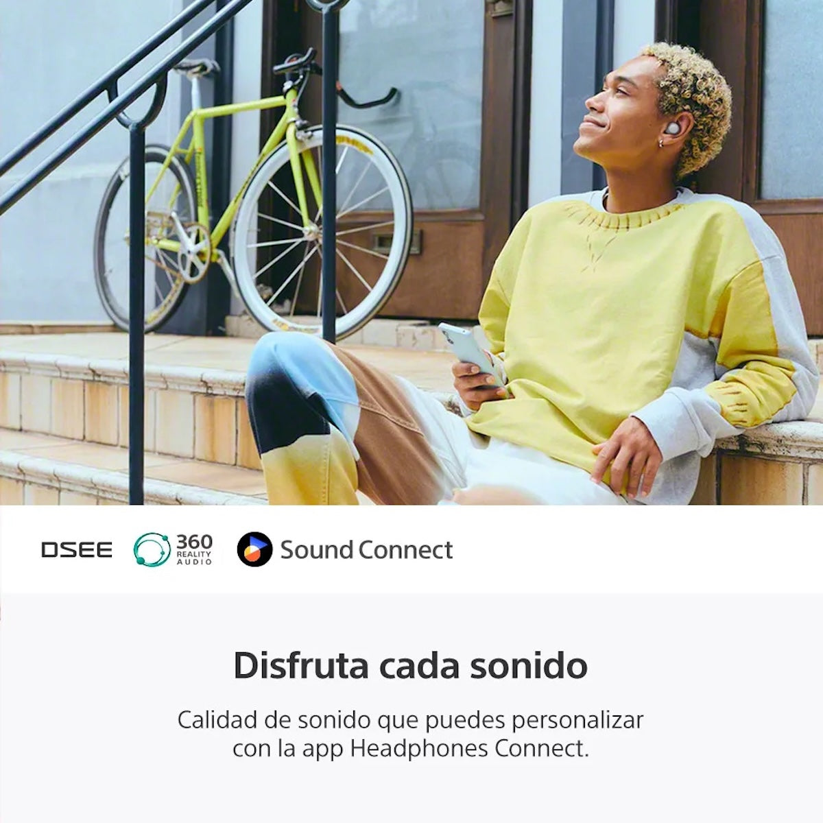 Audífonos Sony WF-C510 Blanco True Wireless Bluetooth