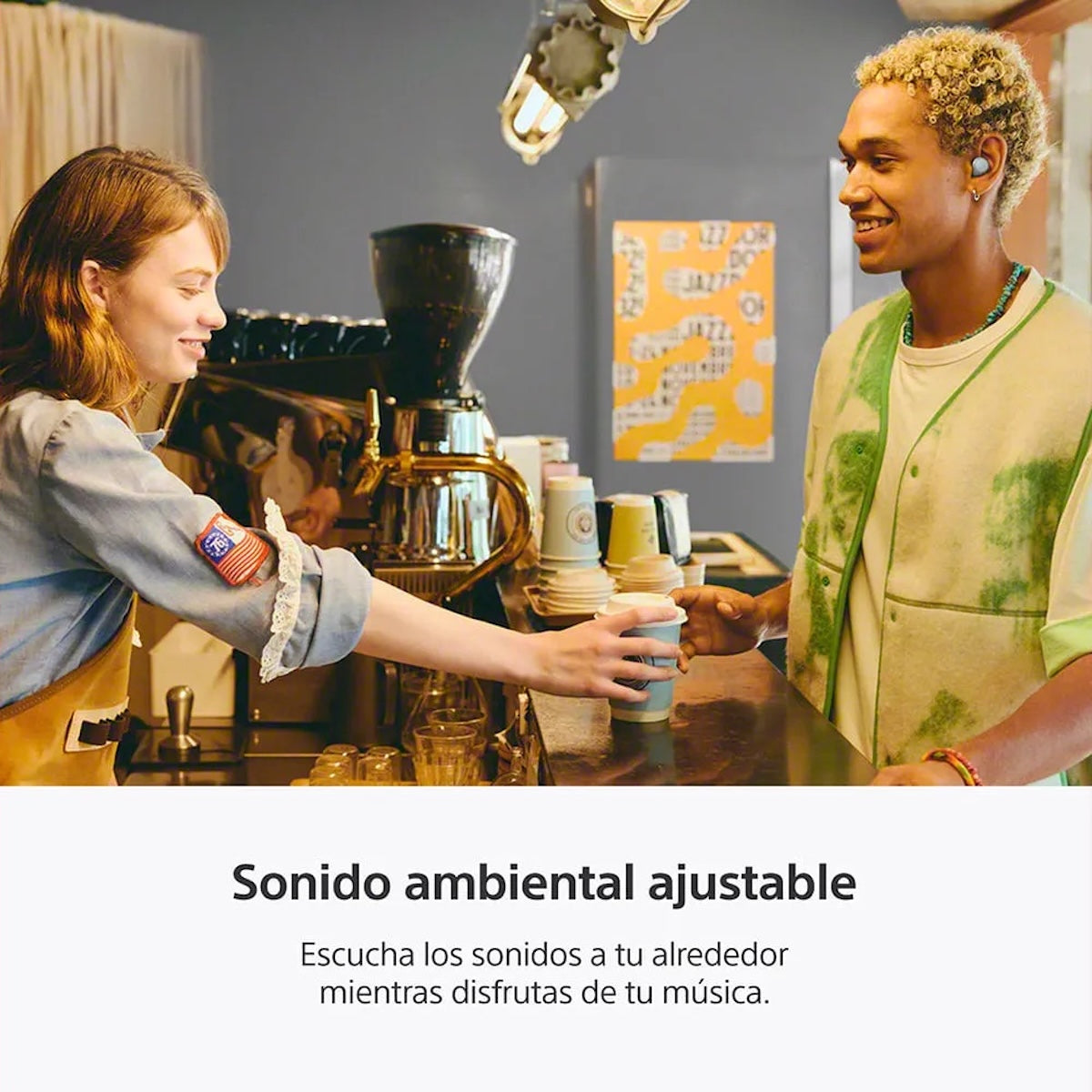 Audífonos Sony WF-C510 Blanco True Wireless Bluetooth