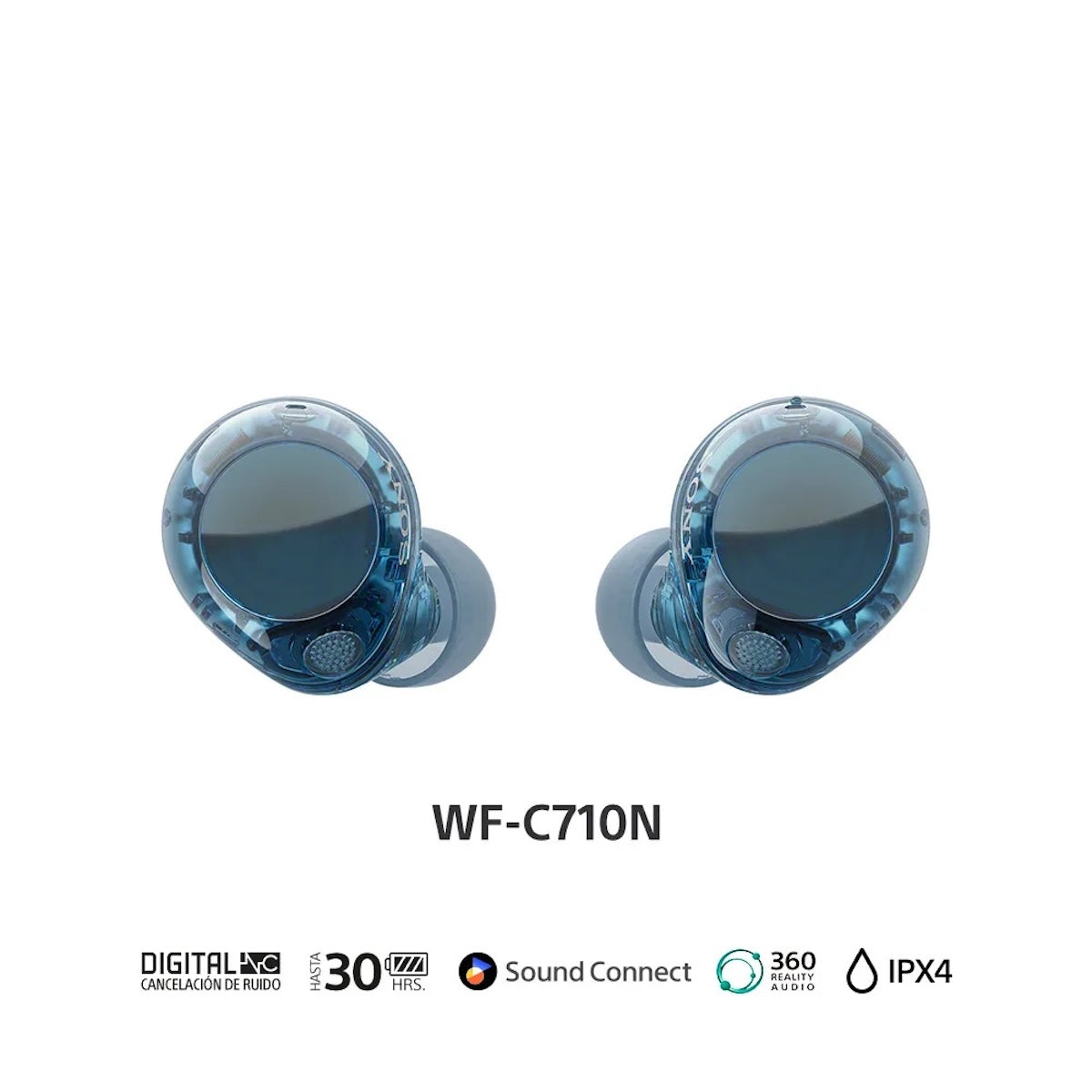 Audífonos Sony WF-C710N Rosado True Wireless Noise Cancelling