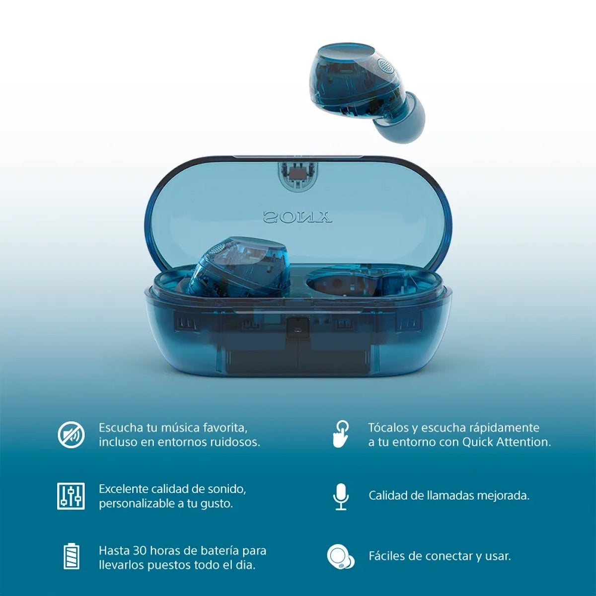 Audífonos Sony WF-C710N Rosado True Wireless Noise Cancelling