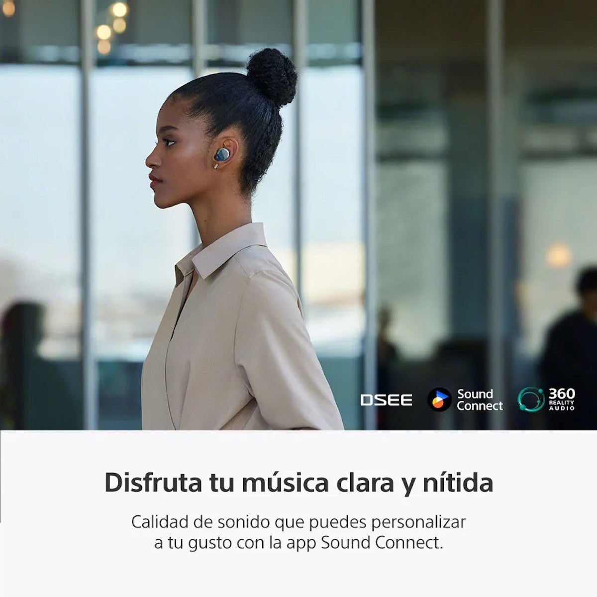 Audífonos Sony WF-C710N Rosado True Wireless Noise Cancelling