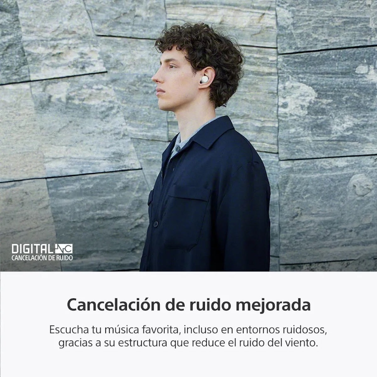 Audífonos Sony WF-C710N Blanco True Wireless Noise Cancelling