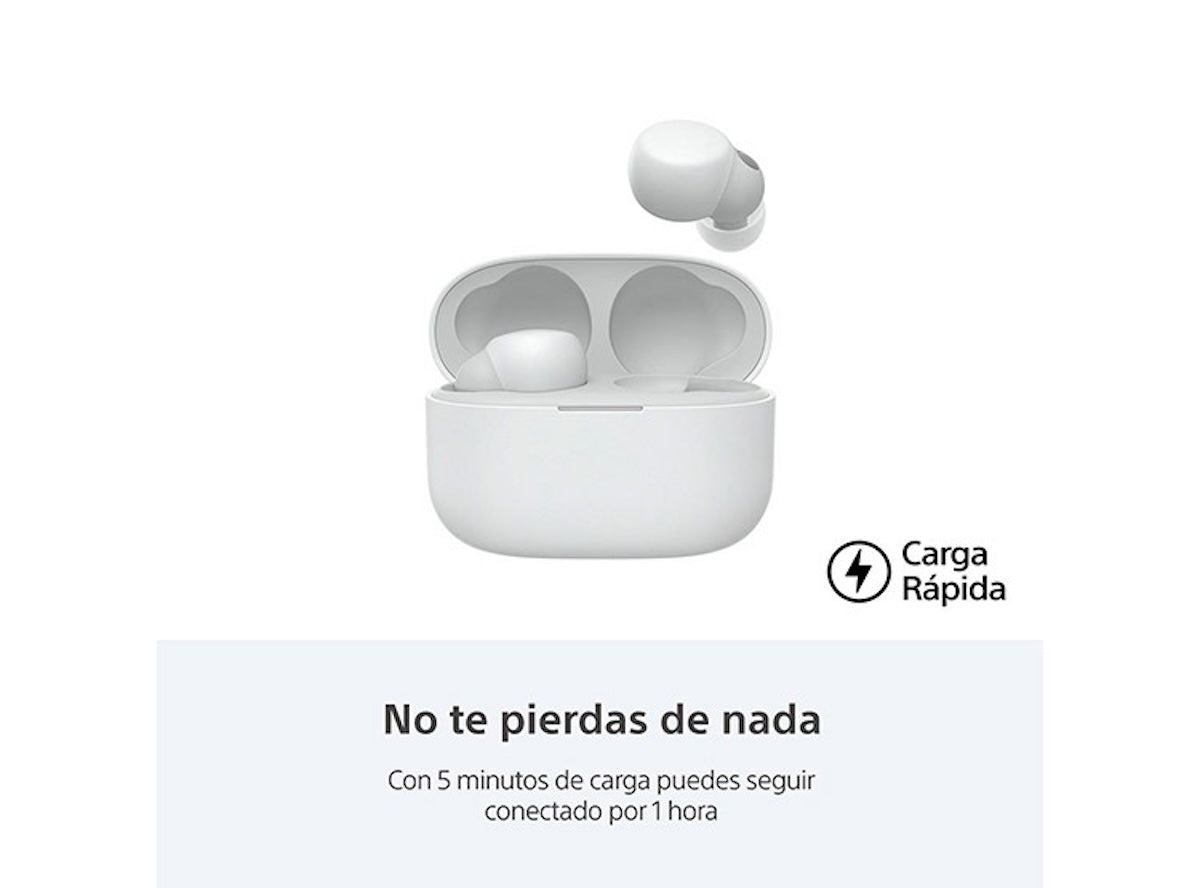 Audífonos Sony LinkBuds S WF-LS900N Blanco Noise Cancelling