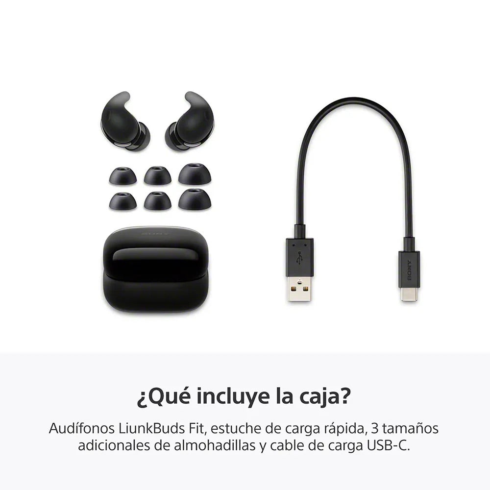 Audífonos Sony WF-LS910N-BZ Bluetooth True Wireless