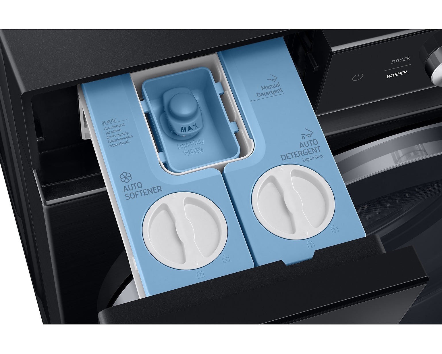 Lavadora Carga Frontal 25 kg AI Digital Inverter WF25B9600KV