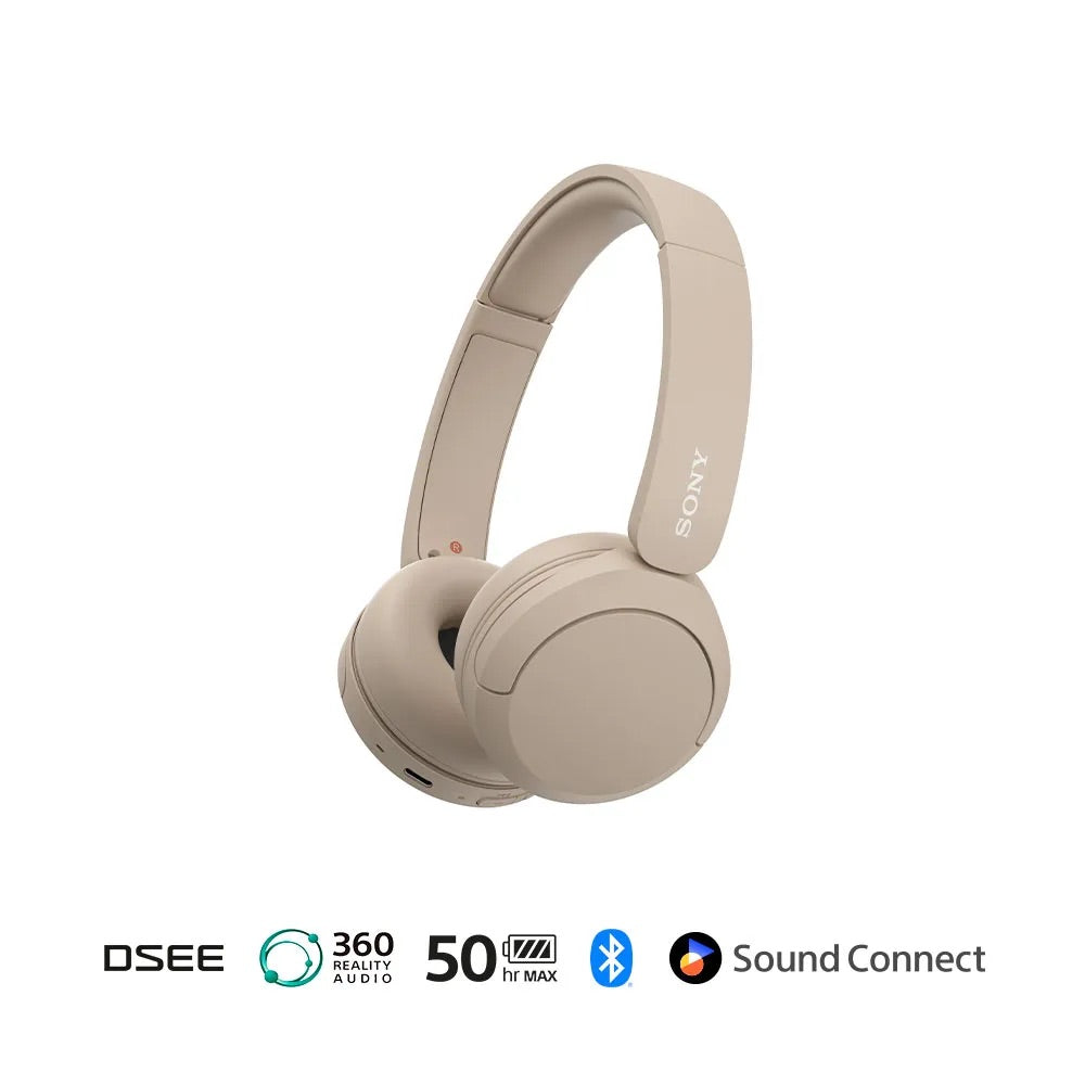 Audífonos Sony WH-CH520-CZ Bluetooth 40 Horas de Batería