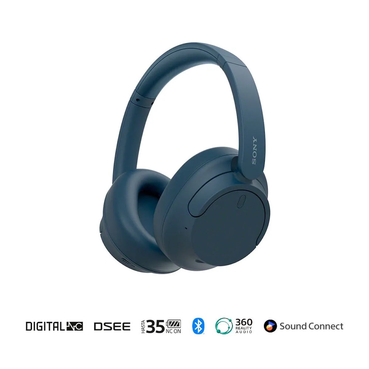 Audífonos Sony WH-CH720N Azul Bluetooth Noise Cancelling