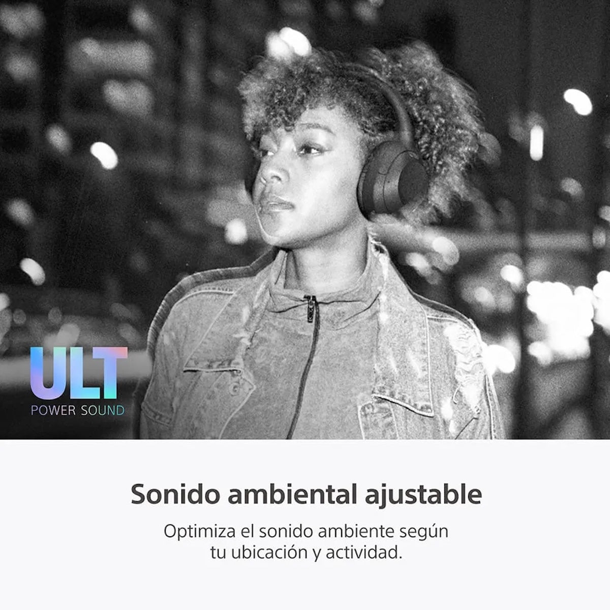 Audífonos Sony ULT WEAR WH-ULT900N Negro Noise Cancelling
