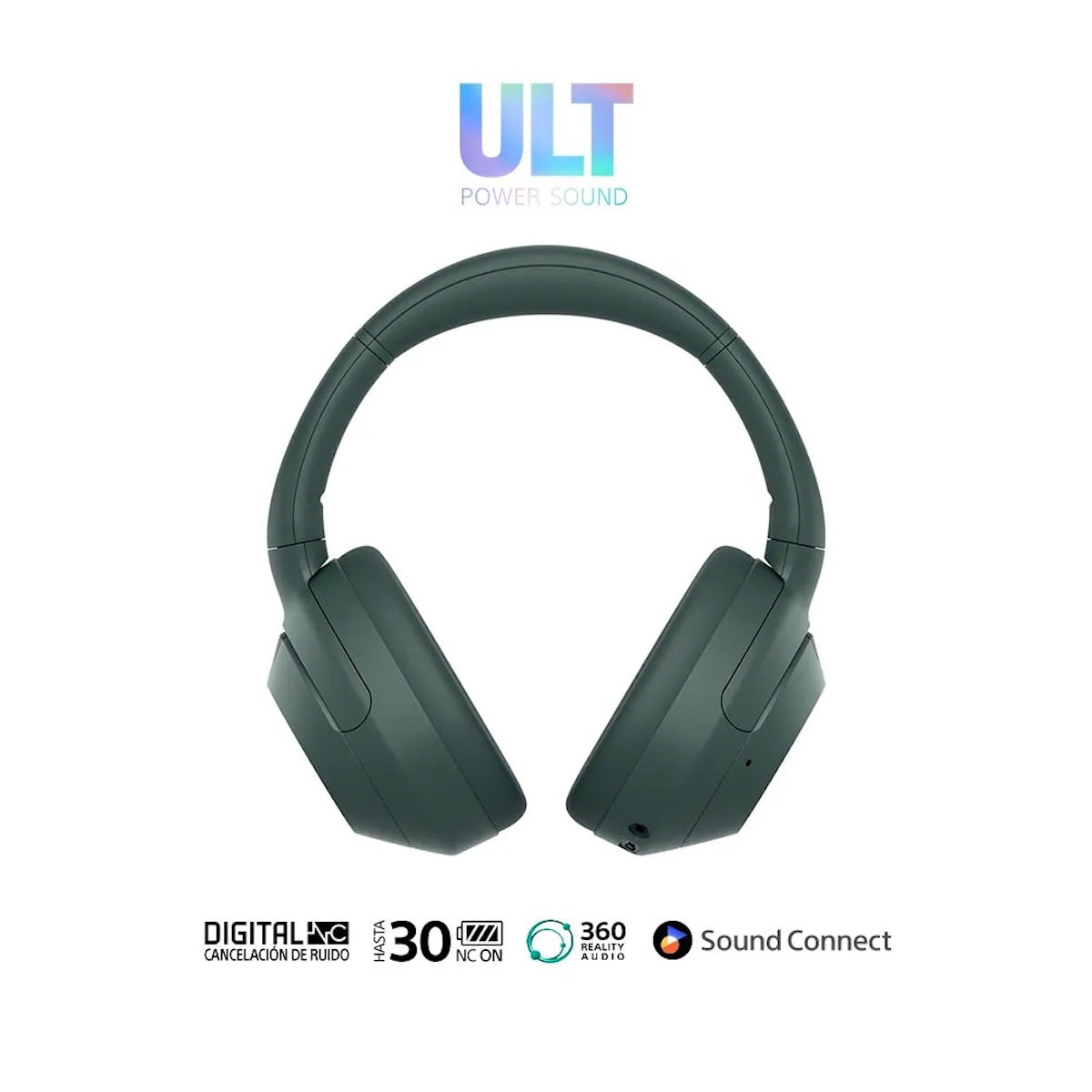 Audífonos Sony ULT WEAR WH-ULT900N Gris Bosque Noise Cancelling