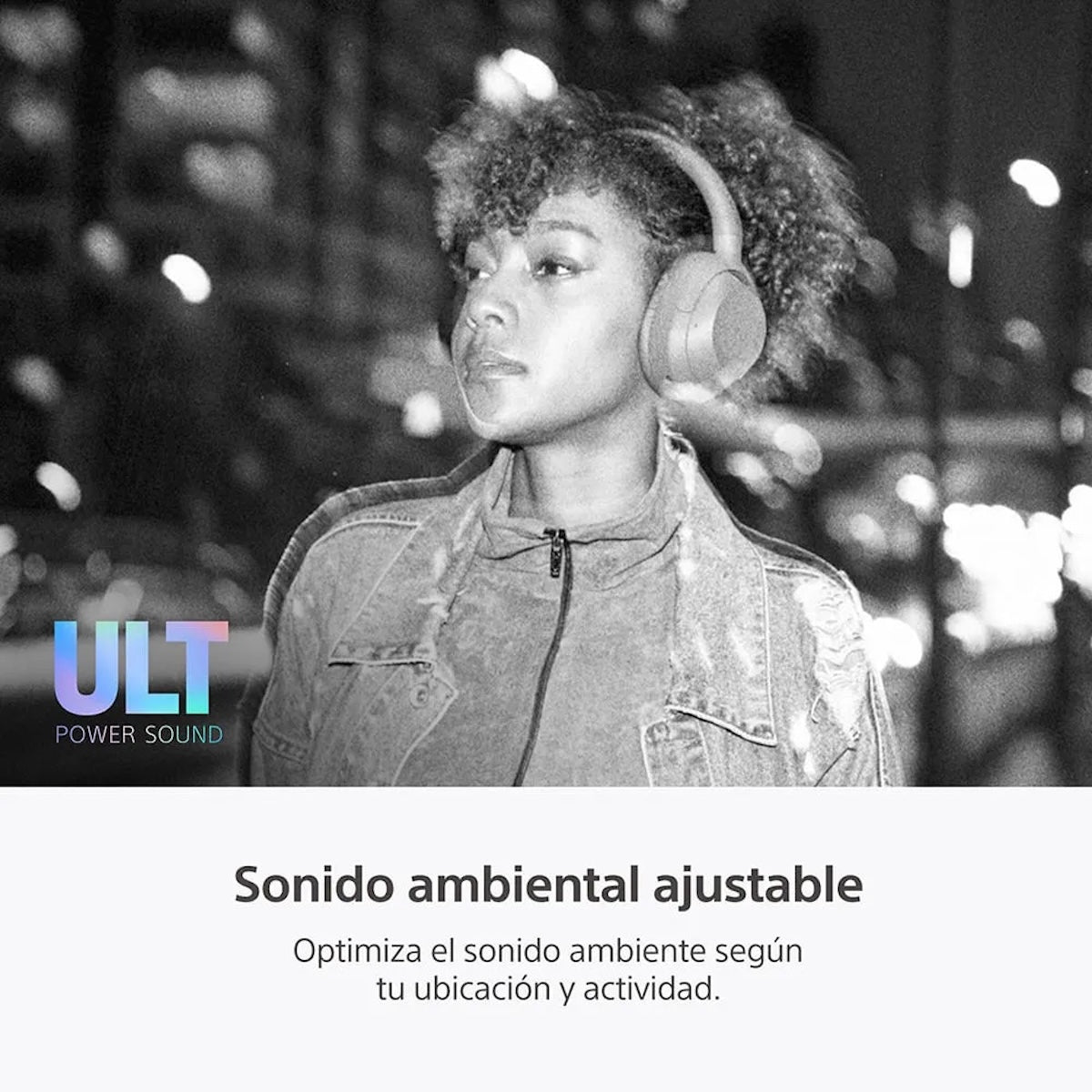 Audífonos Sony ULT WEAR WH-ULT900N Gris Bosque Noise Cancelling