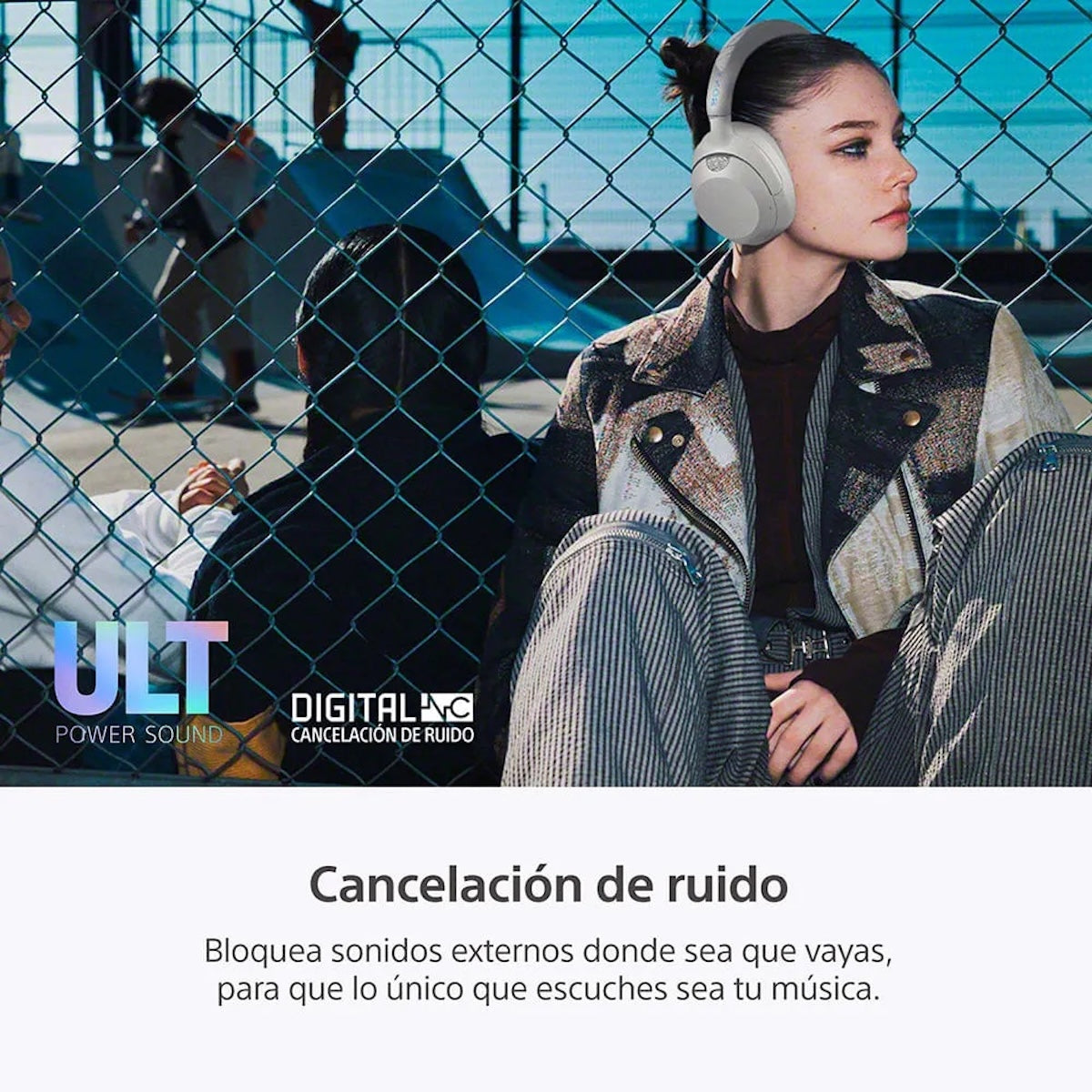 Audífonos Sony ULT WEAR WH-ULT900N Blanco Noise Cancelling