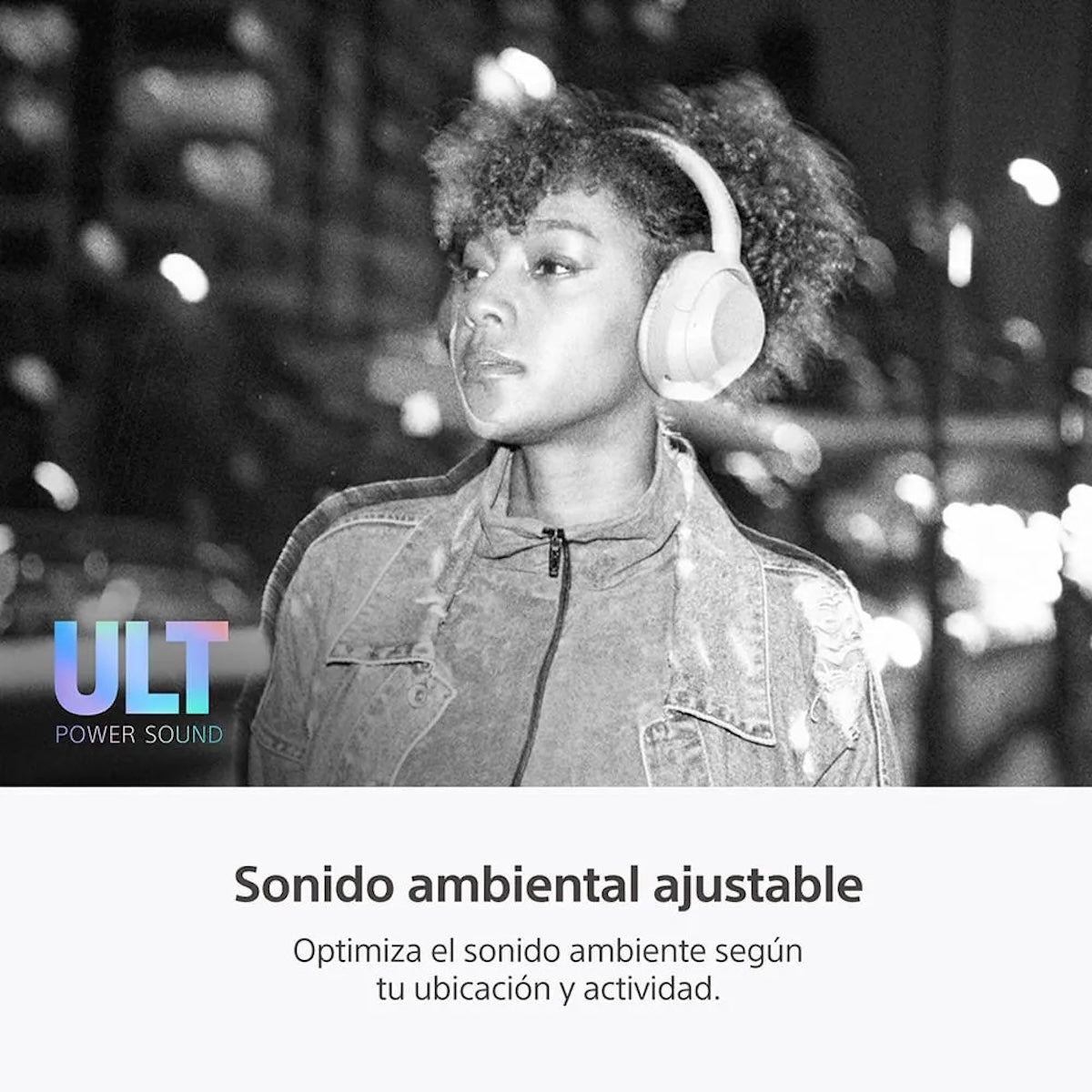 Audífonos Sony ULT WEAR WH-ULT900N Blanco Noise Cancelling