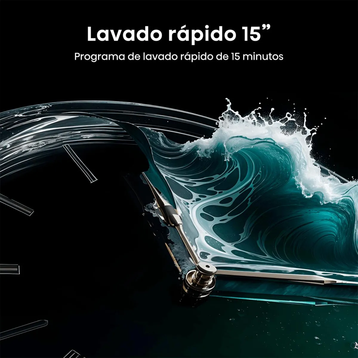 Lavadora Hisense WT1D1030UT 10 kg Titanium Carga Superior